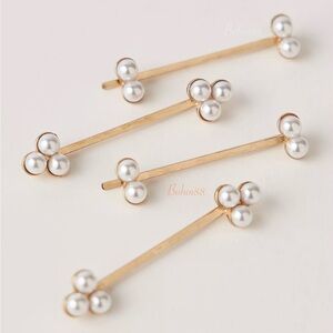 NEW Free People Morning Mist Barrette Set